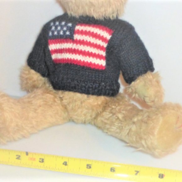 1993 12" TY Beanie Bear GRANT Let Freedom Ring Teddy Bear Collectible Teddy Bear - Picture 6 of 10